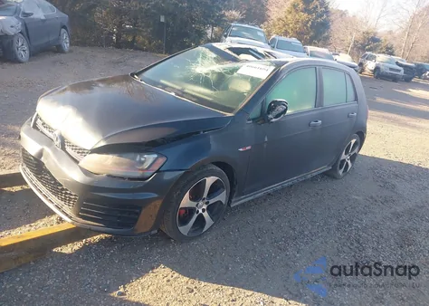 2015 Volkswagen Golf Gti 2.0T Se 4-Door из США, поврежденный, VIN 3VW4T7AU4FM006101